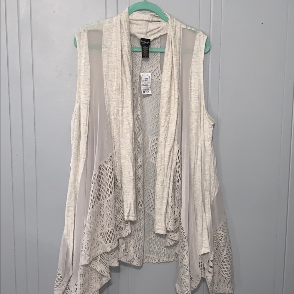 Lavanya Woman lace cardigan.